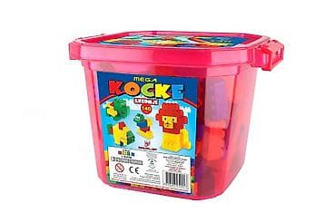 Mega Kocke – Srednje, 140 delova - Set plastičnih građevinskih kocki na lalafo.rs Mega Kocke – Srednje, 140 delova - Set plastičnih građevinskih kocki