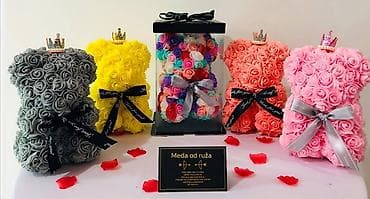 Meda od ruza poklon za 8 mart,Dan Zaljubljenih,Nova Godina na lalafo.rs — 1 Meda od ruza poklon za 8 mart,Dan Zaljubljenih,Nova Godina — 1