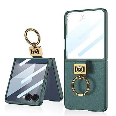 Futrola Z-RING CASE za Samsung F751B Galaxy Z Flip 7 5G zelena (GKK na lalafo.rs — 1 Futrola Z-RING CASE za Samsung F751B Galaxy Z Flip 7 5G zelena (GKK — 1