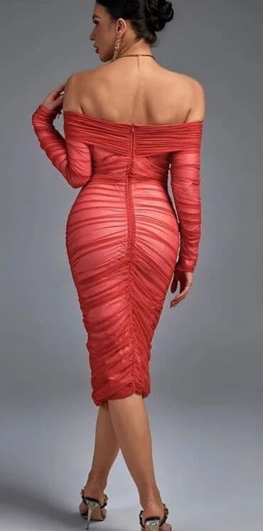 M, bоја - Crvena, Večernji, maturski, Dugih rukava na lalafo.rs M, bоја - Crvena, Večernji, maturski, Dugih rukava