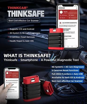 Transport: ThinkCar ThinkSafe Bluetooth OBD2 Dijagnostika THINKCAR THINKSAFE - at lalafo.rs — 6 Transport: ThinkCar ThinkSafe Bluetooth OBD2 Dijagnostika THINKCAR THINKSAFE - — 6