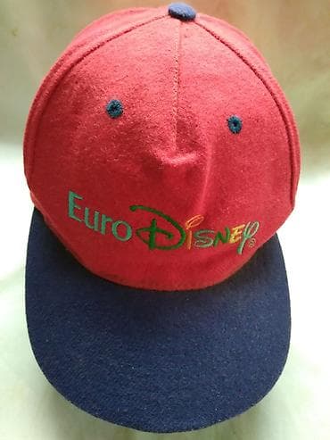 Kačket Euro Disney crveni velika podesiva velicina-klizac,ocuvan na lalafo.rs Kačket Euro Disney crveni velika podesiva velicina-klizac,ocuvan