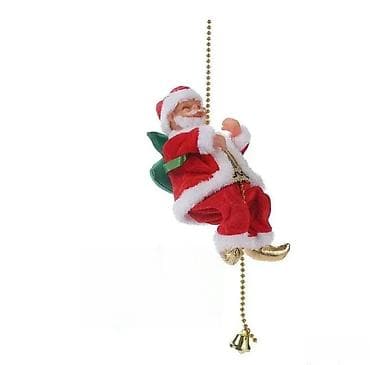 Deda Mraz na biserima koji se penje Predstavljamo vam Deda Mraza koji na lalafo.rs — 3 Deda Mraz na biserima koji se penje Predstavljamo vam Deda Mraza koji — 3