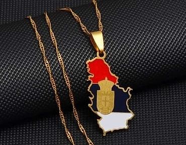 Lanac sa priveskom Srbija na lalafo.rs — 1 Lanac sa priveskom Srbija — 1