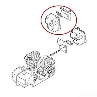 Tools & Equipment: Prigušivač (auspuh) za motorne testere – originalni deo - Tip dela at lalafo.rs — 3 Tools & Equipment: Prigušivač (auspuh) za motorne testere – originalni deo - Tip dela — 3