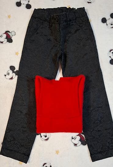 Benetton original pantalone satenske svečane sa šarom ugraviranom vel na lalafo.rs — 4 Benetton original pantalone satenske svečane sa šarom ugraviranom vel — 4