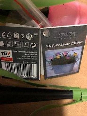 Garden Lighting: LED solarne baštenske lampe u obliku tulipana – Flower Power “LED at lalafo.rs — 9 Garden Lighting: LED solarne baštenske lampe u obliku tulipana – Flower Power “LED — 9