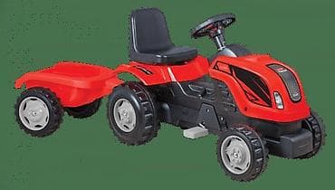 Dečji traktor na pedale sa prikolicom - Robusna igračka u obliku na lalafo.rs Dečji traktor na pedale sa prikolicom - Robusna igračka u obliku