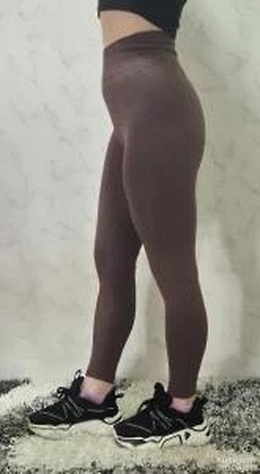 Leggings, Bike shorts: Ženske sportske helanke – visoki struk, tamno braon - Kroj: uske at lalafo.rs — 10 Leggings, Bike shorts: Ženske sportske helanke – visoki struk, tamno braon - Kroj: uske — 10