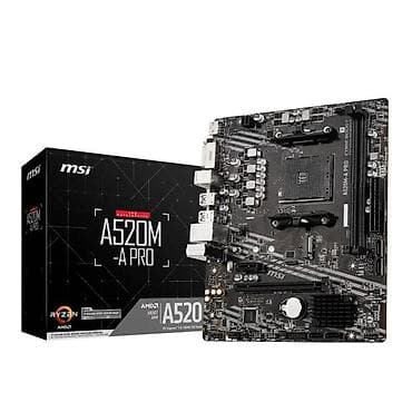 MSI A520M-A PRO – mATX matična ploča za AMD Ryzen - Čipset: AMD A520 na lalafo.rs MSI A520M-A PRO – mATX matična ploča za AMD Ryzen - Čipset: AMD A520