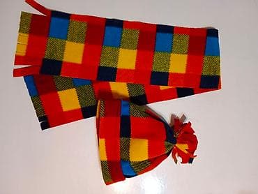 Kapa i šal u kompletu za decu Materijal polar toplo mekano novo samo na lalafo.rs — 1 Kapa i šal u kompletu za decu Materijal polar toplo mekano novo samo — 1