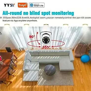 Pametna Wi‑Fi sigurnosna kamera u obliku sijalice (E27) – Tuya / Smart na lalafo.rs — 5 Pametna Wi‑Fi sigurnosna kamera u obliku sijalice (E27) – Tuya / Smart — 5