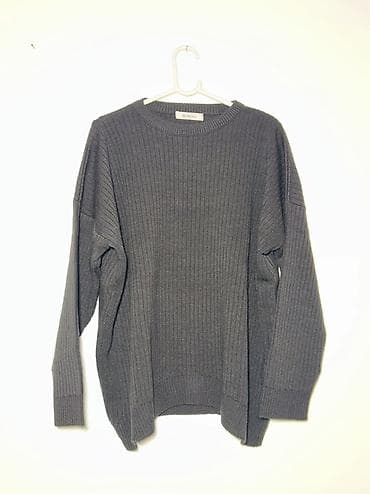 Džemper + pantalone komplet, crni rebrasti pletivo -Nikad nošen - na lalafo.rs — 5 Džemper + pantalone komplet, crni rebrasti pletivo -Nikad nošen - — 5