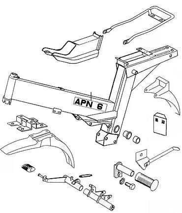 Poluga kick startera za Tomos APN 6 - Namenjena za Tomos APN seriju at lalafo.rs Poluga kick startera za Tomos APN 6 - Namenjena za Tomos APN seriju