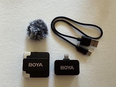 BOYA bežični mikrofon za iPhone (Lightning) – komplet Opis: - na lalafo.rs — 1 BOYA bežični mikrofon za iPhone (Lightning) – komplet Opis: - — 1