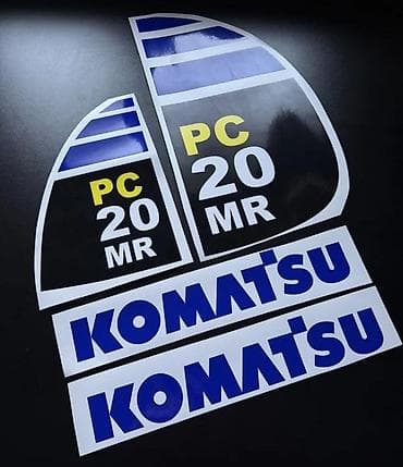 Komatsu pc 20 mr nalepnice komplet - 2711 📌 opis: profesionalne na lalafo.rs Komatsu pc 20 mr nalepnice komplet - 2711 📌 opis: profesionalne