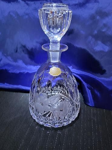 Flasa kristal,rucni rad 1950 do 1970g Nemacka na lalafo.rs Flasa kristal,rucni rad 1950 do 1970g Nemacka