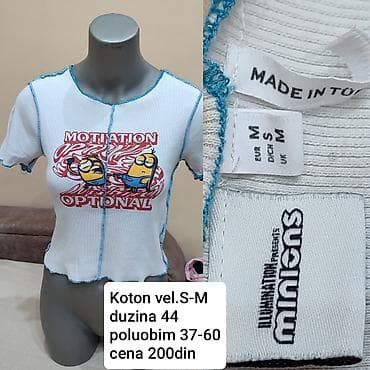 Koton kratka majica sa Minions printom “Motivation Optional”. - na lalafo.rs — 1 Koton kratka majica sa Minions printom “Motivation Optional”. - — 1
