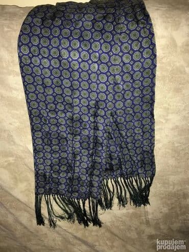 Kape i aksesoari: Original ROSSINI šal NOV Plavi je 100% silk Drugi braon je Sa jedne na lalafo.rs Kape i aksesoari: Original ROSSINI šal NOV Plavi je 100% silk Drugi braon je Sa jedne