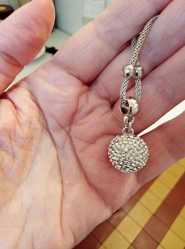pantalone butiku ali: Prelep, kvalitetan lanac od rodijuma, ne tamni. Nošen ali je kao iz na lalafo.rs — 6 pantalone butiku ali: Prelep, kvalitetan lanac od rodijuma, ne tamni. Nošen ali je kao iz — 6
