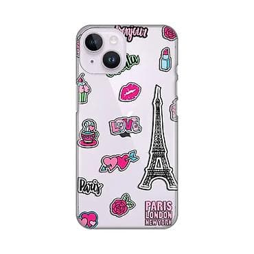 Silikonska maska sa printom za iPhone 14 6.1 sa motivom Love Paris. Uz at lalafo.rs — 1 Silikonska maska sa printom za iPhone 14 6.1 sa motivom Love Paris. Uz — 1