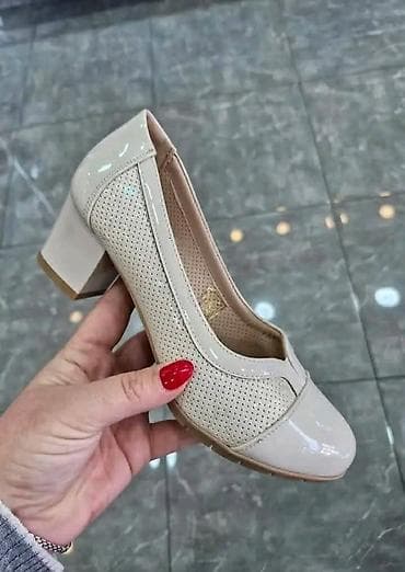 Pumps: Dame salonke sa blok petom - Model: klasične salonke sa stabilnom at lalafo.rs — 1 Pumps: Dame salonke sa blok petom - Model: klasične salonke sa stabilnom — 1