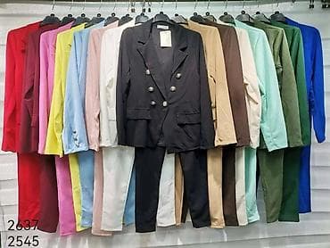 pantalone gina benotti: Ženski komplet – elegantno odelo sa sako‑m i pantalonama veličine S na lalafo.rs — 6 pantalone gina benotti: Ženski komplet – elegantno odelo sa sako‑m i pantalonama veličine S — 6