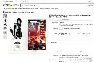 *** AKCIJA *** 0170 KABAL Original Game Boy Link Cable for 2 Players na lalafo.rs — 7 *** AKCIJA *** 0170 KABAL Original Game Boy Link Cable for 2 Players — 7