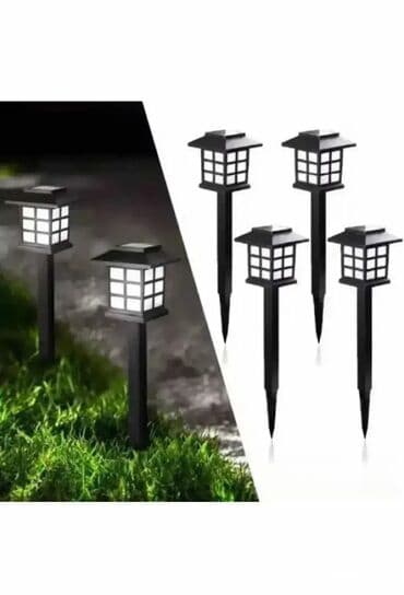 Baštenska rasveta: Set solarnih lampi – 4 komada 🌞 Ekološki i ekonomično Štede na lalafo.rs — 1 Baštenska rasveta: Set solarnih lampi – 4 komada 🌞 Ekološki i ekonomično Štede — 1