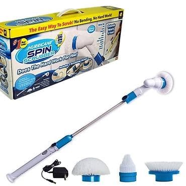 Clamps: Hurricane Spin Scrubber – električna rotirajuća četka za čišćenje gs at lalafo.rs — 1 Clamps: Hurricane Spin Scrubber – električna rotirajuća četka za čišćenje gs — 1