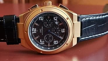 IWC Schaffhausen hronograf ručni sat - Kućište u zlatnom tonu sa na lalafo.rs — 5 IWC Schaffhausen hronograf ručni sat - Kućište u zlatnom tonu sa — 5