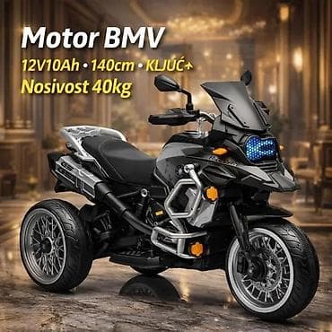 Električni dečiji motor BMV – trotočkaš - Baterija: 12V 10Ah - na lalafo.rs Električni dečiji motor BMV – trotočkaš - Baterija: 12V 10Ah -