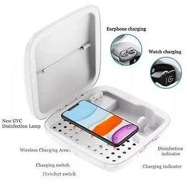Mobile Phones & Accessories: UV-C sterilizator kutija sa bežičnim punjačem 3 u 1 - at lalafo.rs — 3 Mobile Phones & Accessories: UV-C sterilizator kutija sa bežičnim punjačem 3 u 1 - — 3