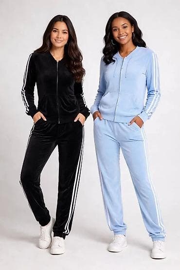 Ženski dvodelni trenerki komplet – sportska jakna sa rajsferšlusom i na lalafo.rs — 1 Ženski dvodelni trenerki komplet – sportska jakna sa rajsferšlusom i — 1