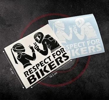 Stikeri -respect for bikers nalepnica bajker i bajkerka-2275 📌 opis na lalafo.rs — 1 Stikeri -respect for bikers nalepnica bajker i bajkerka-2275 📌 opis — 1