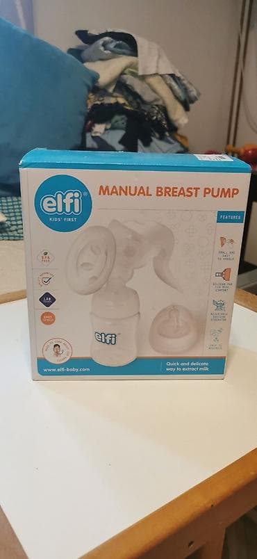 Elfi pumpica za ručno izmlazavanje sa flašicom na lalafo.rs Elfi pumpica za ručno izmlazavanje sa flašicom