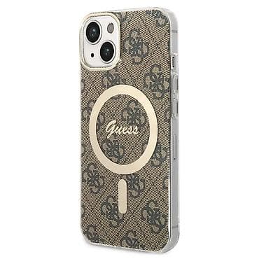 Maska Guess Hc Magsafe IML 4G Pattern za iPhone 15 6.1 braon na lalafo.rs — 1 Maska Guess Hc Magsafe IML 4G Pattern za iPhone 15 6.1 braon — 1