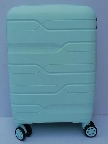 Travel suitcases and bags: Tvrdi kofer na točkiće – mint zelena boja - Materijal: lagana tvrda at lalafo.rs — 3 Travel suitcases and bags: Tvrdi kofer na točkiće – mint zelena boja - Materijal: lagana tvrda — 3