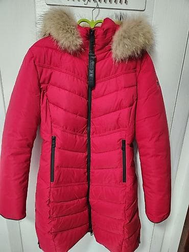 Ženska zimska jakna – crvena, duža, prošivena. Moda piu anna. velicina na lalafo.rs — 2 Ženska zimska jakna – crvena, duža, prošivena. Moda piu anna. velicina — 2