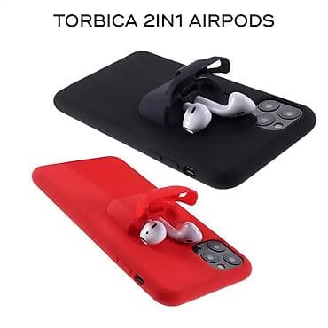 Maska 2in1 airpods za iPhone 7 Plus/8 Plus crna. Kataloški broj na lalafo.rs — 3 Maska 2in1 airpods za iPhone 7 Plus/8 Plus crna. Kataloški broj — 3