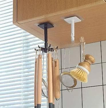 Rotirajuća kuka za kuhinju – kukice za uštedu prostora 🍽️ Praktično na lalafo.rs — 2 Rotirajuća kuka za kuhinju – kukice za uštedu prostora 🍽️ Praktično — 2