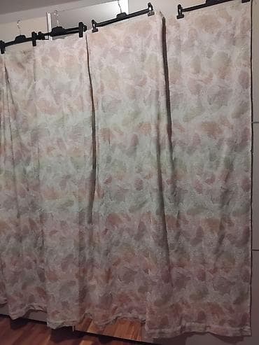 Dryers: Draperija sa ušivenom trakom. Širina 290cm, visina 190cm. Korišćena at lalafo.rs — 3 Dryers: Draperija sa ušivenom trakom. Širina 290cm, visina 190cm. Korišćena — 3