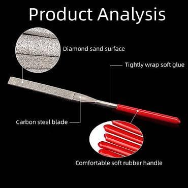 Komplet od 10 dijamantskih turpija raznih oblika na lalafo.rs — 4 Komplet od 10 dijamantskih turpija raznih oblika — 4