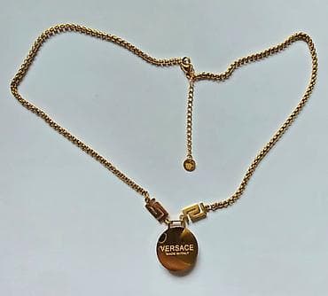 VERSACE ogrlica meduza zlatna, velika masivna, okrugla sa meduzom na lalafo.rs — 6 VERSACE ogrlica meduza zlatna, velika masivna, okrugla sa meduzom — 6