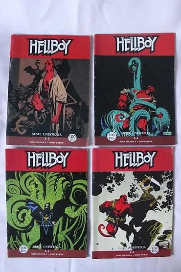 Sport & Hobby: HELLBOY SEME UNIŠTENJA KOMPLET 1, 2, 3, 4, SYSTEM COMICS | Hellboy - at lalafo.rs — 1 Sport & Hobby: HELLBOY SEME UNIŠTENJA KOMPLET 1, 2, 3, 4, SYSTEM COMICS | Hellboy - — 1