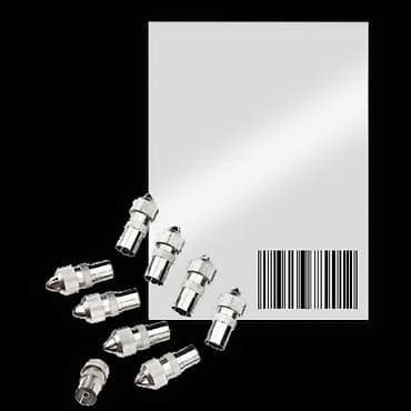 RF utičnica metalna, pak. 25 kom. CX socket3 aluminijska RF-utičnica na lalafo.rs — 1 RF utičnica metalna, pak. 25 kom. CX socket3 aluminijska RF-utičnica — 1