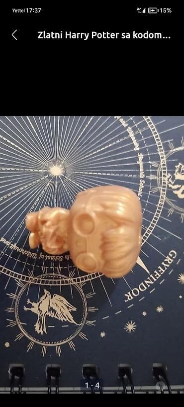 Art & Collectibles: Gold Harry Potter sa oznakom VT401 iz 2023-e. Kinder joy. Pogledajte at lalafo.rs — 1 Art & Collectibles: Gold Harry Potter sa oznakom VT401 iz 2023-e. Kinder joy. Pogledajte — 1