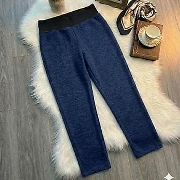 Ženske tople helanke/pantalone sa elastičnim pojasom. VELIČINE S, M na lalafo.rs — 4 Ženske tople helanke/pantalone sa elastičnim pojasom. VELIČINE S, M — 4