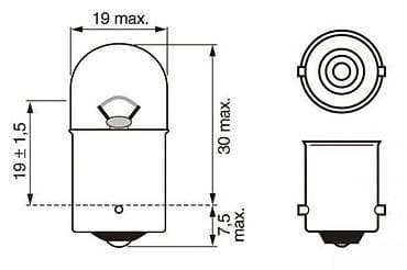 Home & Garden: BOSCH Pure Light auto sijalice – R5W 12V 5W (model 207), pakovanje 2 at lalafo.rs — 4 Home & Garden: BOSCH Pure Light auto sijalice – R5W 12V 5W (model 207), pakovanje 2 — 4
