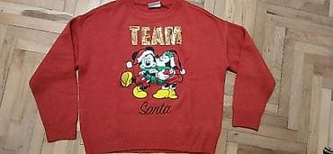 Disney praznični džemper – veličina S - Boja: topla crvena - Motiv na lalafo.rs — 1 Disney praznični džemper – veličina S - Boja: topla crvena - Motiv — 1